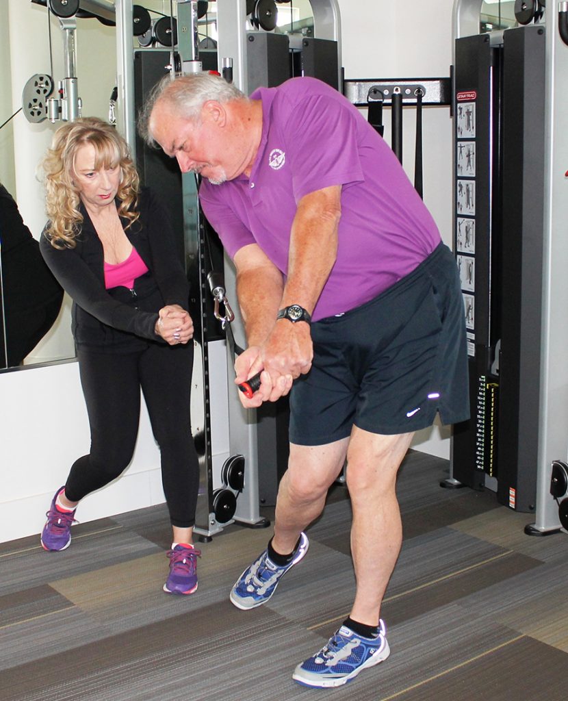 Golf Fitness Cable workout