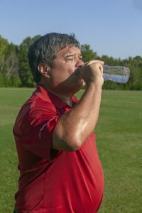 improve at golf hydrate