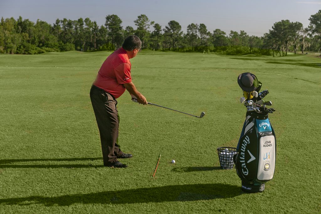 improve at golf target