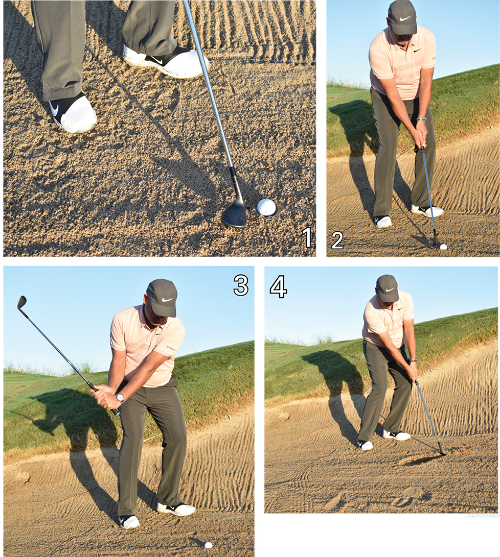 sexy golf shots bunker