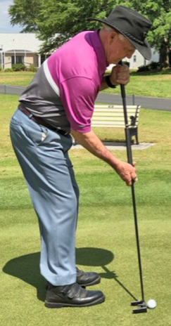 side-saddle putting 2