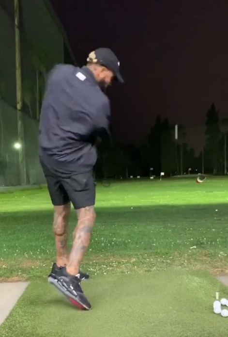 odell beckham swing