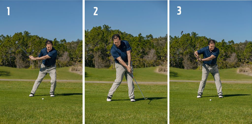 three crucial golf moves 1-3