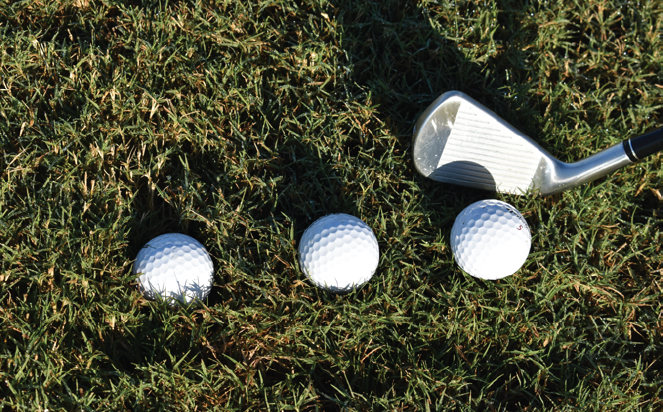 golf shots in the rough