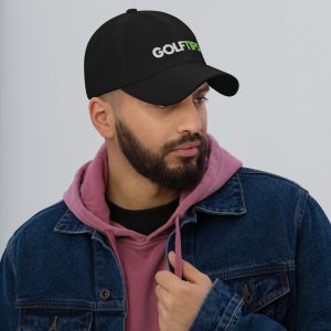 Golf Tips Hat - (Black/Navy)