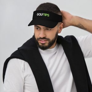Golf Tips Visor (Black/Navy/Royal/Red)
