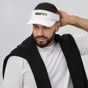 Golf Tips Visor (White)