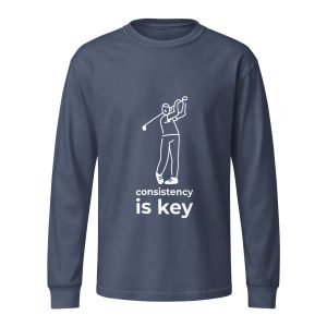 Men's garment dye heavyweight long sleeve tee
